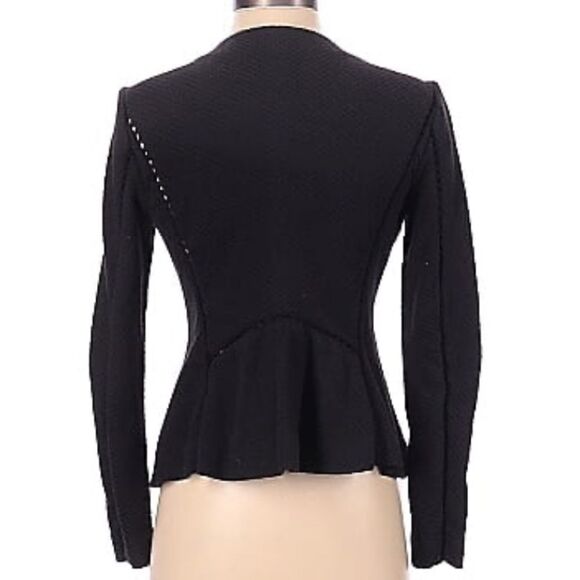 Rebecca Taylor black peplum jacket - Picture 2 of 5